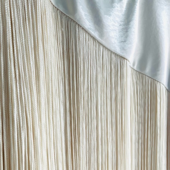 RACHEL Rachel Roy Champagne Fringe Tassel Dress, EUC - Picture 7 of 15